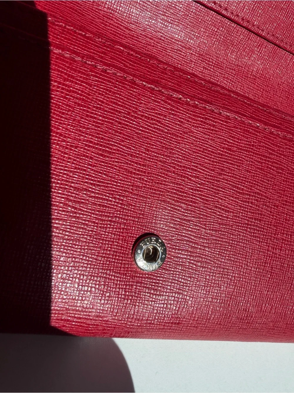Furla structured clutch